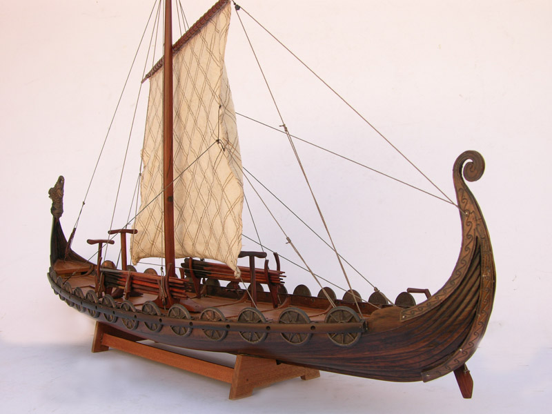 Wooden viking ship model plans  Plan make easy to build boat