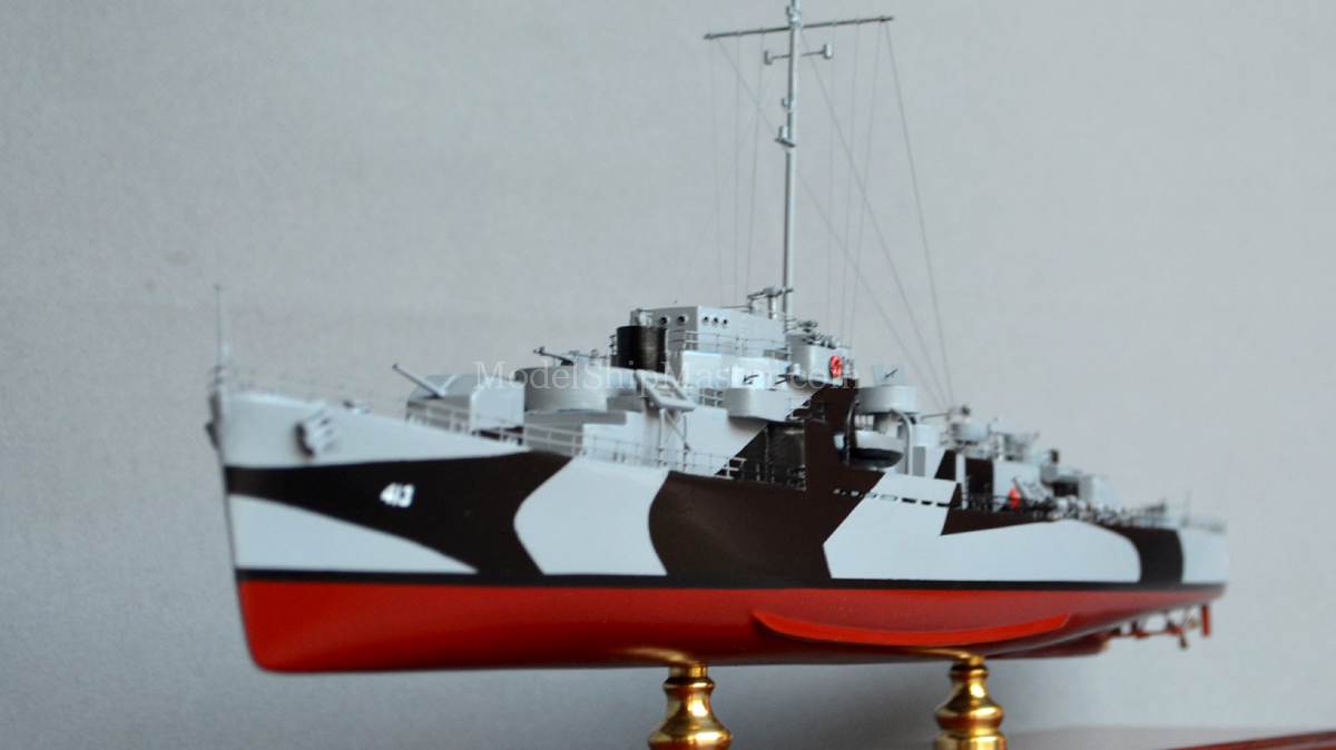 A Fine Model Of The USS Samuel B. Roberts Destroyer Escort