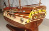 San Carlos ship model