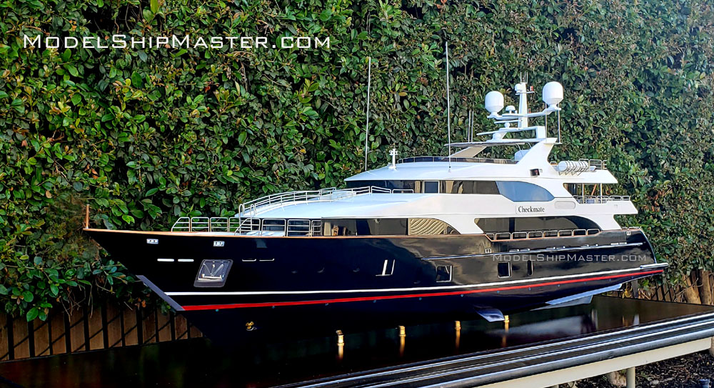 who owns checkmate super yacht