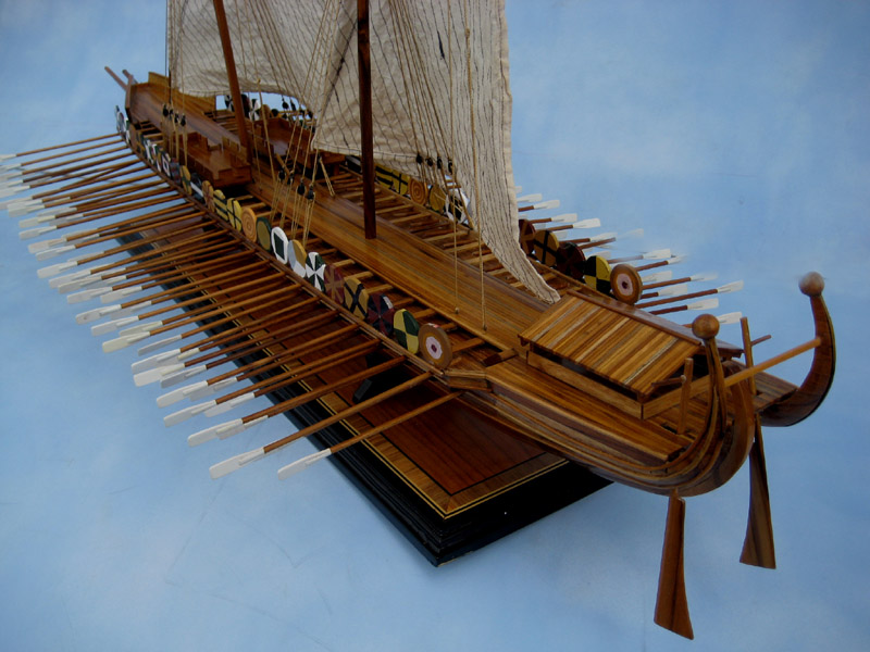 Byzantine Dromon ship model