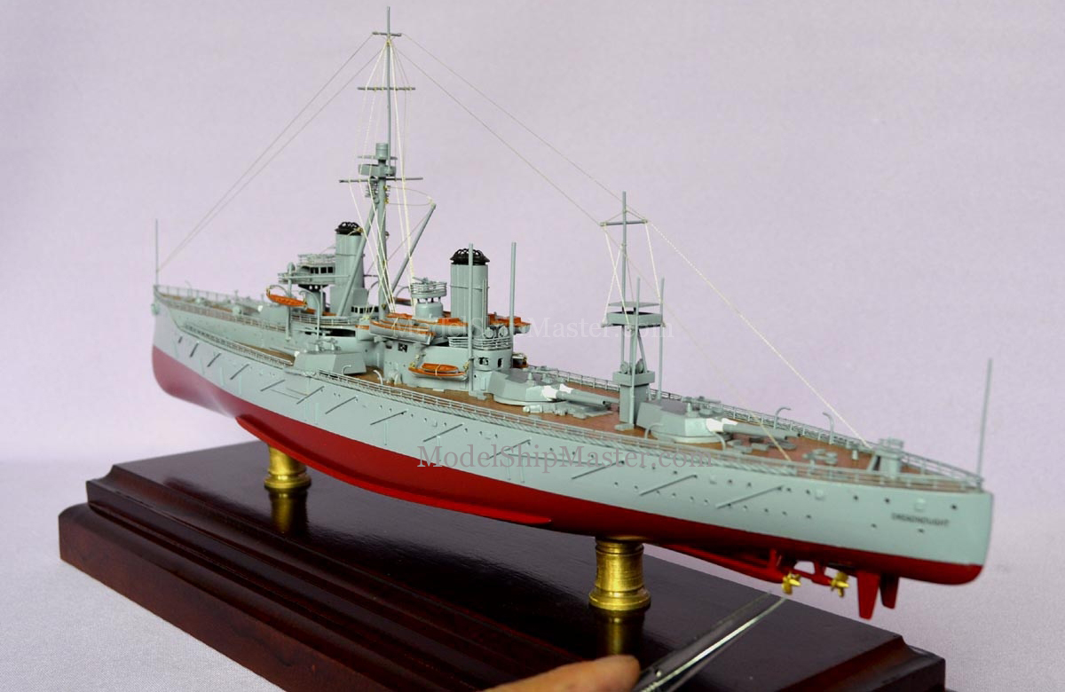 Hms Dreadnought 1905 A Fine Battle Ship Model By Model Ship Master ...