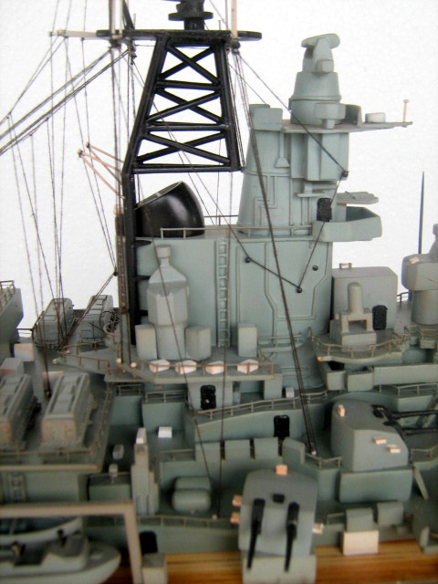 USS Missouri BB 63 battleship model