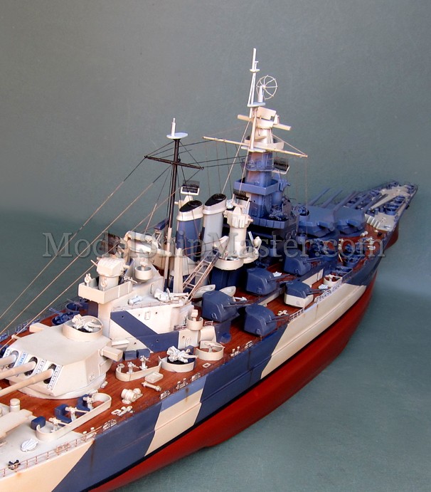 USS North Carolina BB-55, a premium model