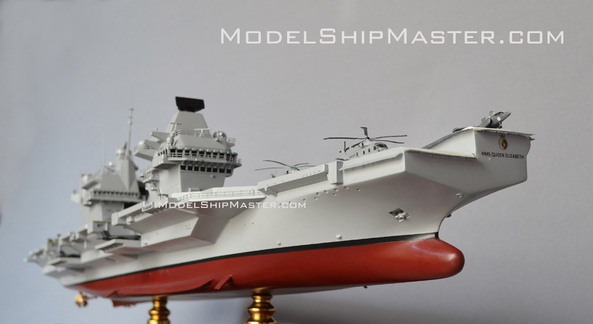 HMS Queen Elizabeth Aircraft Carrier model