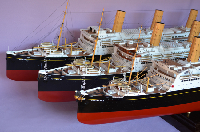 Authentic and beautiful ocean liner models, from Model 