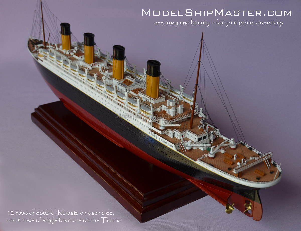 Olympic, in full Royal Mail Ship (RMS) Olympic, British luxury liner t