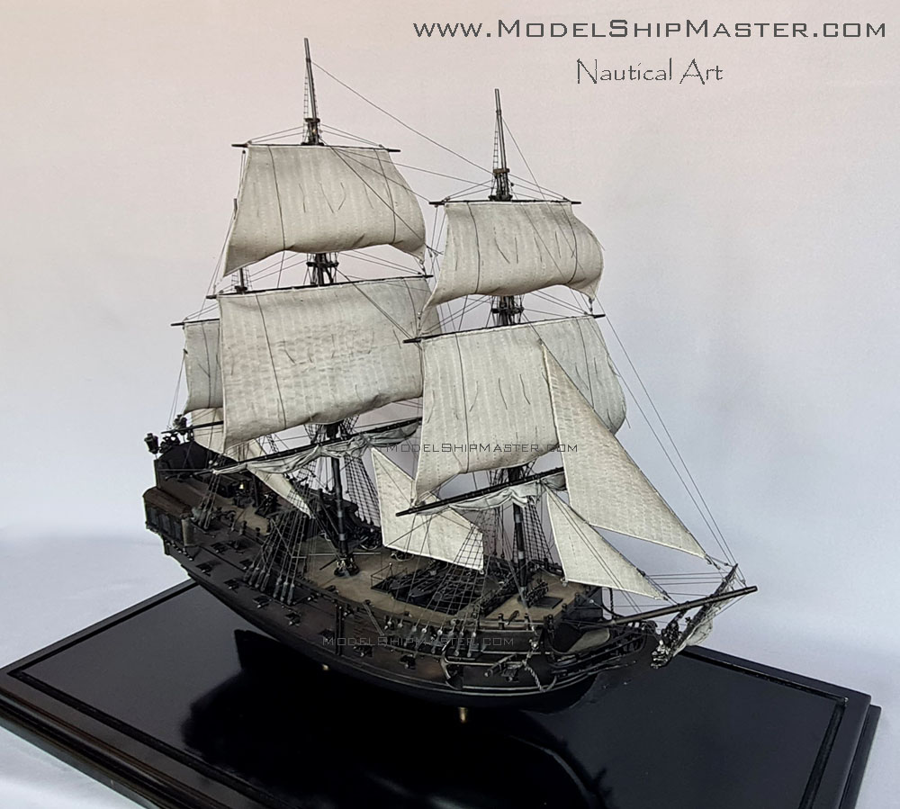 The Black Pearl Pirate Ship Model