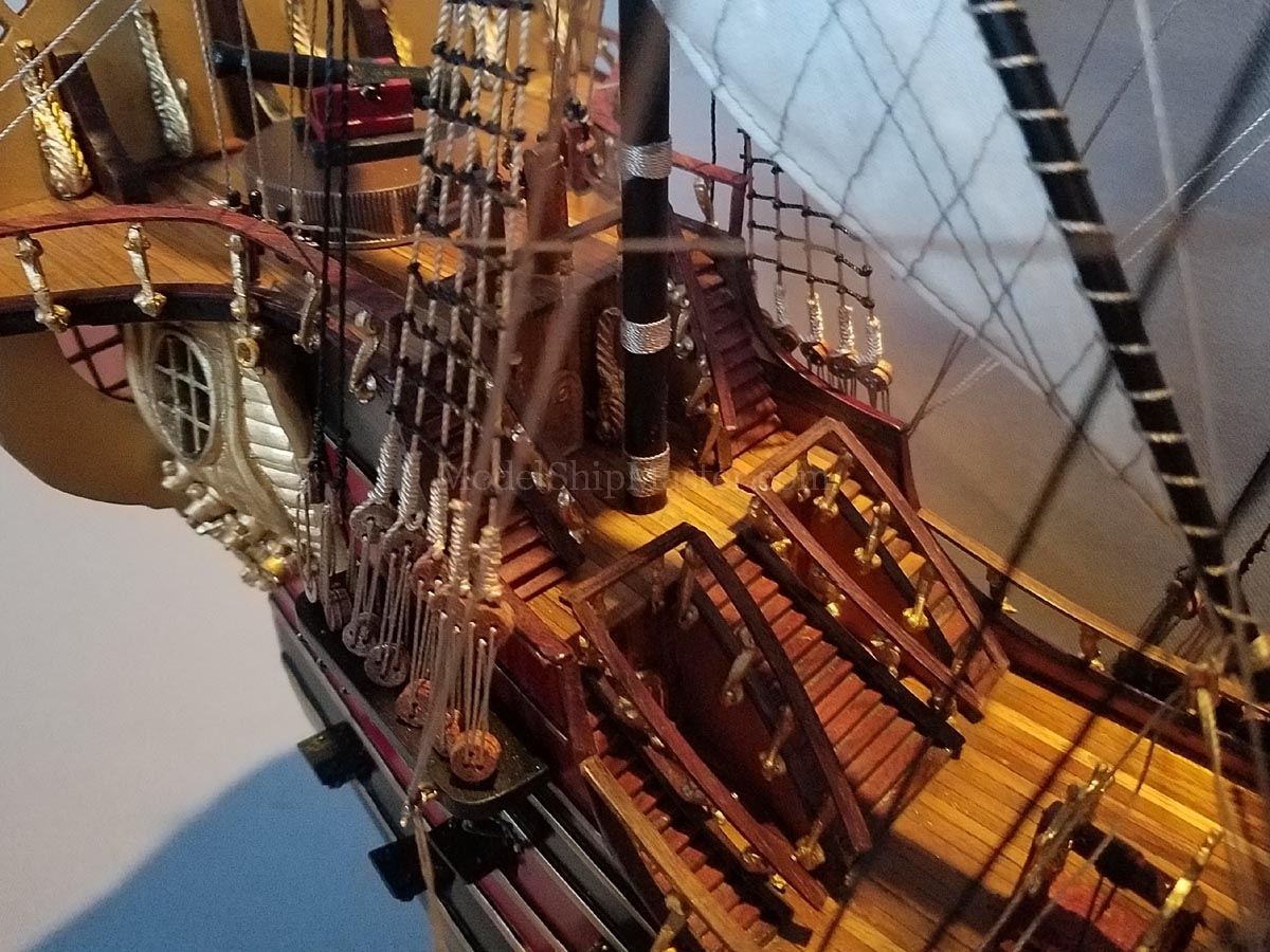 hook's jolly roger pirate ship