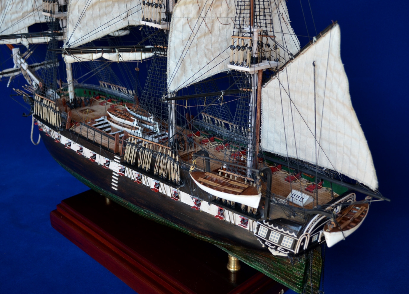 USS CONSITUTION model ship