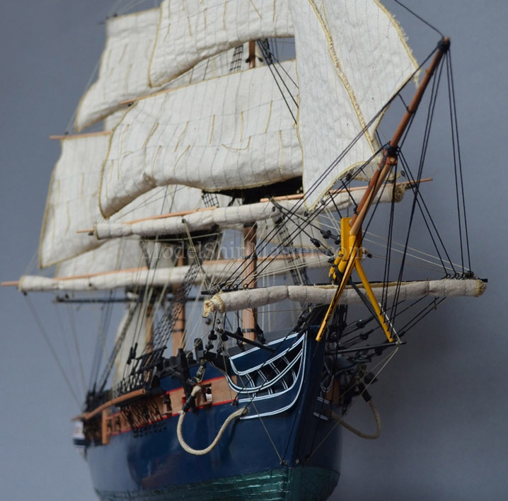 USS HORNET 1812 model ship